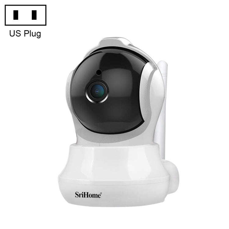 SriHome SH020 3.0 Million Pixels 1296P HD AI IP Camera, Support Two Way Talk / Auto Tracking / Hu...