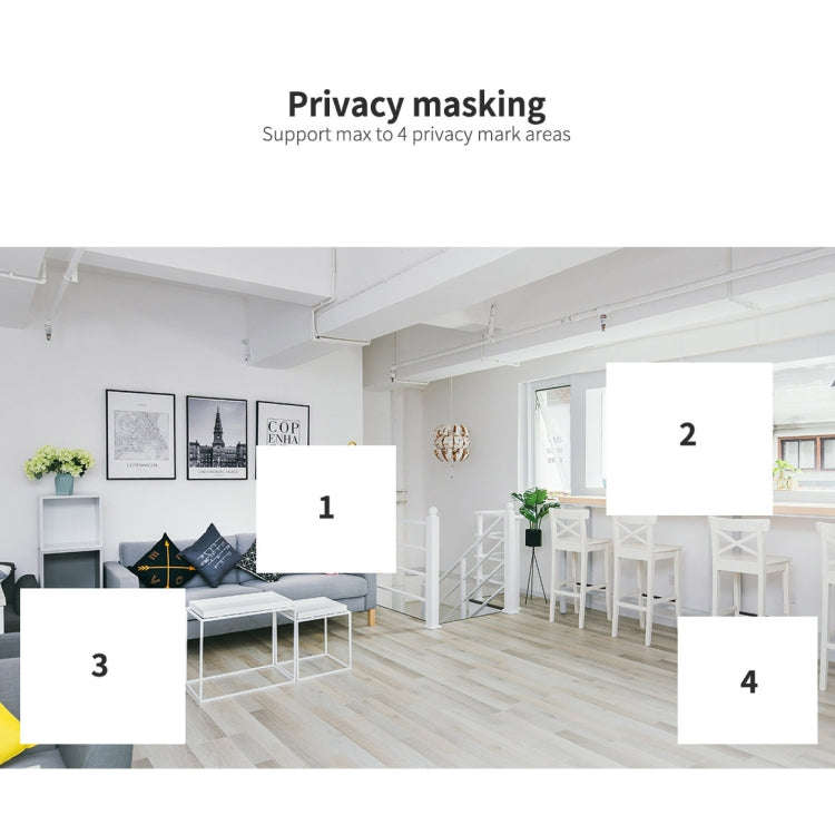 SriHome SH020 3.0 Million Pixels 1296P HD AI IP Camera, Support Two Way Talk / Auto Tracking / Hu...