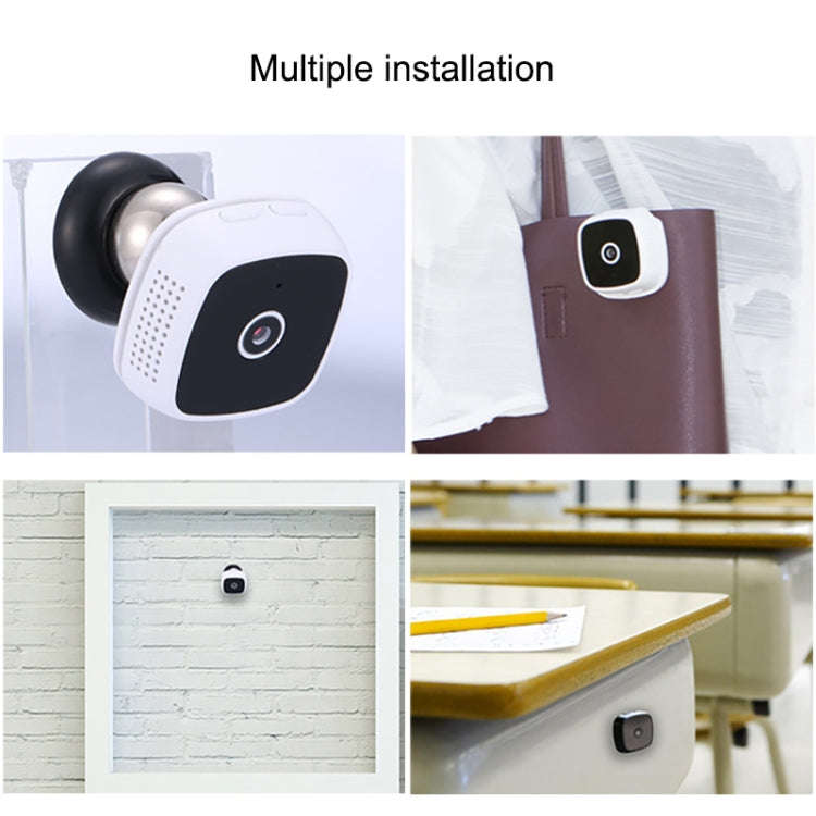 CAMSOY C9 HD 1280 x 720P 70 Degree Wide Angle Wireless WiFi Wearable Intelligent Surveillance Cam...