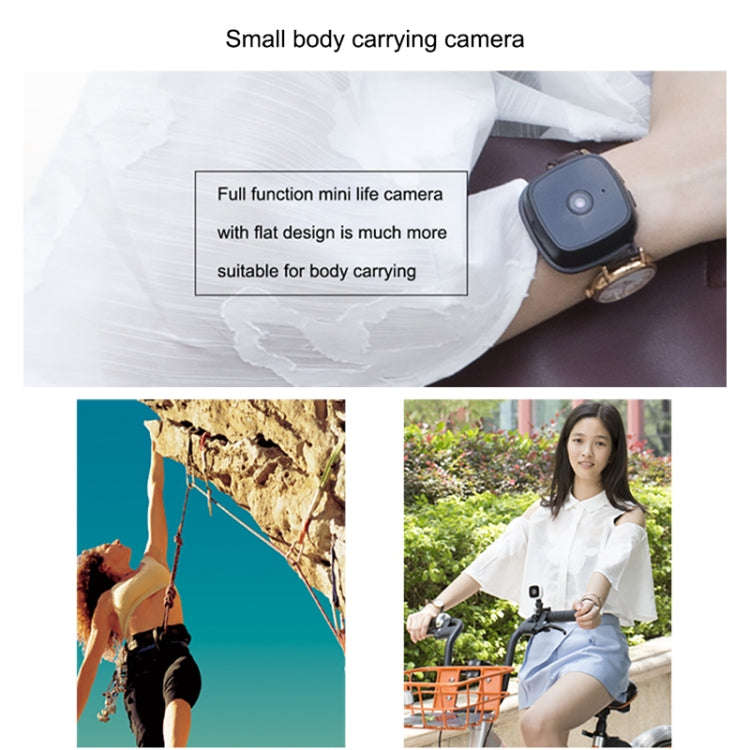 CAMSOY C9 HD 1280 x 720P 70 Degree Wide Angle Wireless WiFi Wearable Intelligent Surveillance Cam...