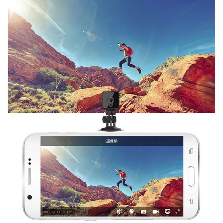 CAMSOY S1 HD 1280 x 720P 140 Degree Wide Angle Wireless WiFi Intelligent Surveillance Camera