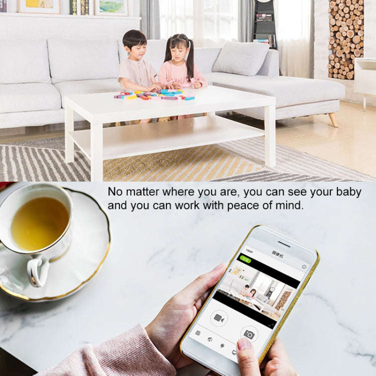 CAMSOY S8 HD 1280 x 720P 140 Degree Wide Angle Wireless WiFi Intelligent Surveillance Camera, Sup...
