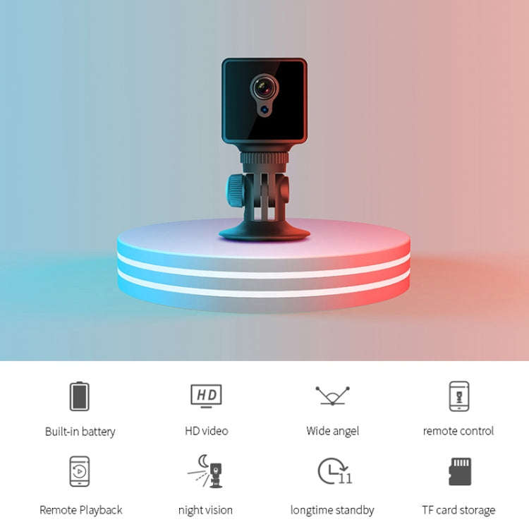 CAMSOY S8 HD 1280 x 720P 140 Degree Wide Angle Wireless WiFi Intelligent Surveillance Camera, Sup...