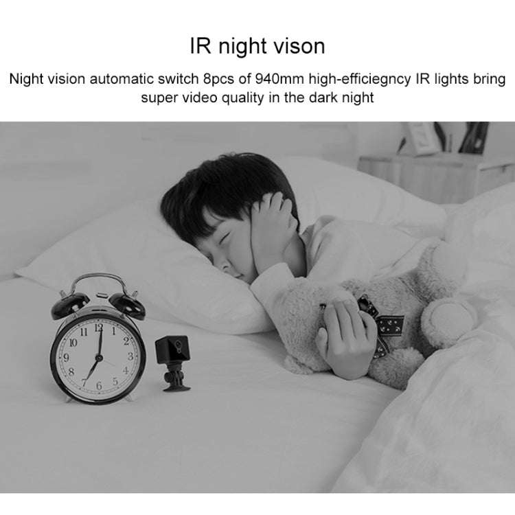 CAMSOY S8 HD 1280 x 720P 140 Degree Wide Angle Wireless WiFi Intelligent Surveillance Camera, Sup...