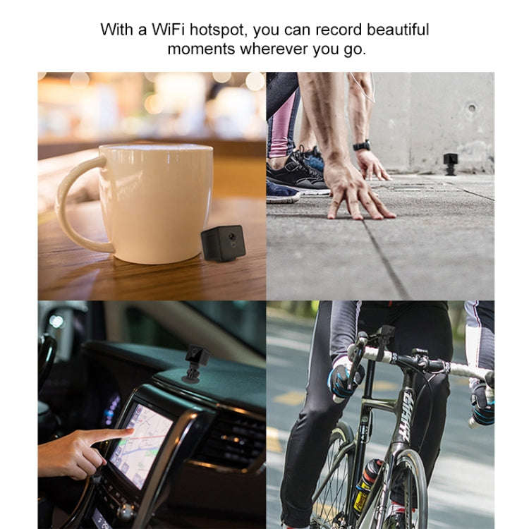 CAMSOY S8 HD 1280 x 720P 140 Degree Wide Angle Wireless WiFi Intelligent Surveillance Camera, Sup...