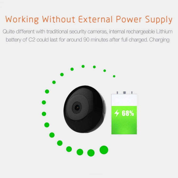 CAMSOY C2 Intelligent Bluetooth Monitor HD Night Vision WIFI Remote Monitor Camera