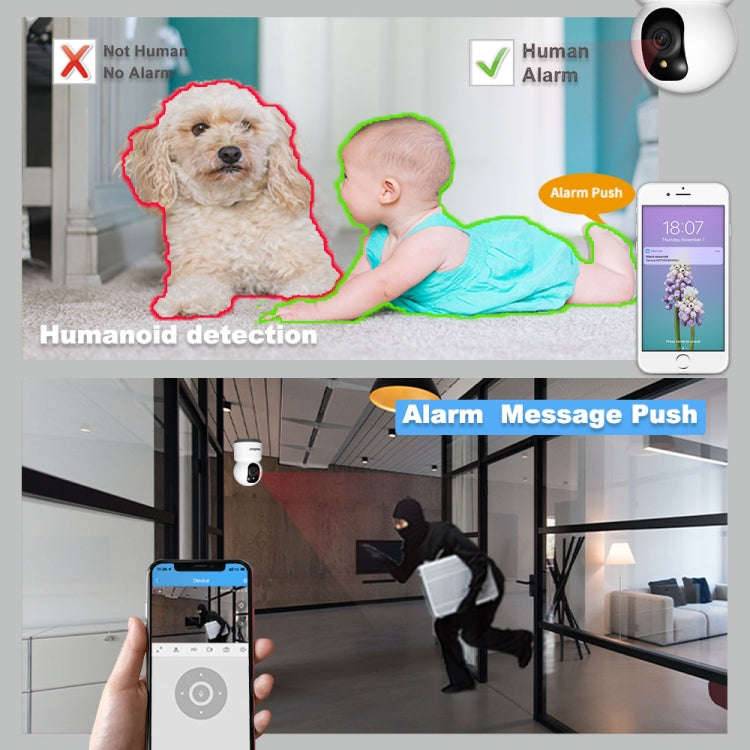 SirHome SH038 5MP QHD 5G WiFi IP Camera, Support Night Color & Motion Detection & Two Way Talk & ...