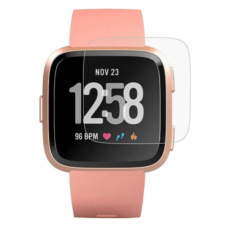 ENKAY Hat-Prince for  Fitbit Versa  0.2mm 9H Surface Hardness 2.15D Curved Edge Tempered Glass Sc...