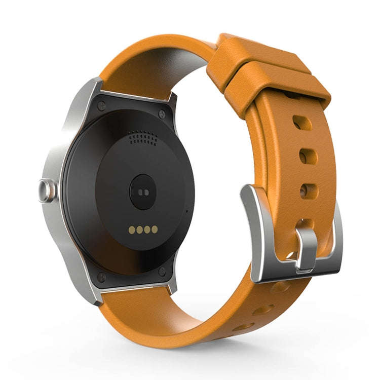 SMA-Round 1.28 inch Color Touch Screen Bluetooth Leather Strap Smart Watch, Waterproof, Support V...