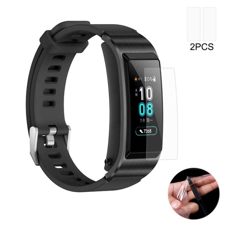 2 PCS ENKAY Hat-Prince TPU Film Screen Protector for Huawei Band B5