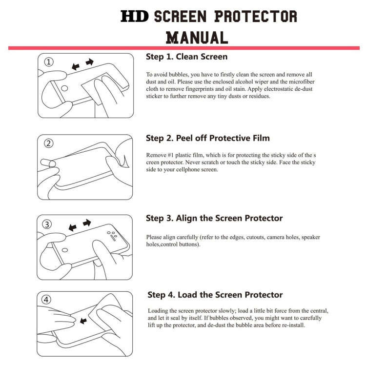 2 PCS ENKAY Hat-Prince TPU Film Screen Protector for Huawei Band B5