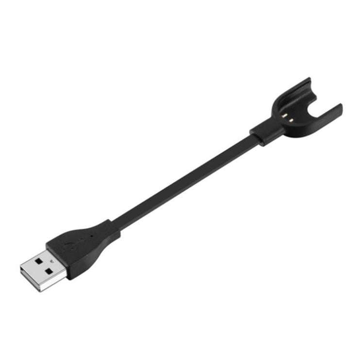Pure Copper Wire Core Bracelet USB Charger for Xiaomi Mi Band 3(Black)