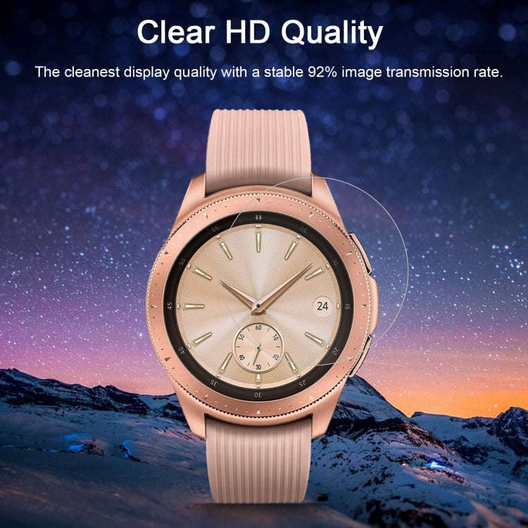 ENKAY Hat-Prince 0.2mm 9H 2.15D Curved Edge Tempered Glass Film for Galaxy Watch 42mm