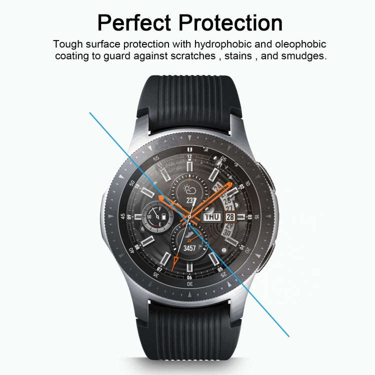 ENKAY Hat-Prince 0.2mm 9H 2.15D Curved Edge Tempered Glass Film for Galaxy Watch 46mm