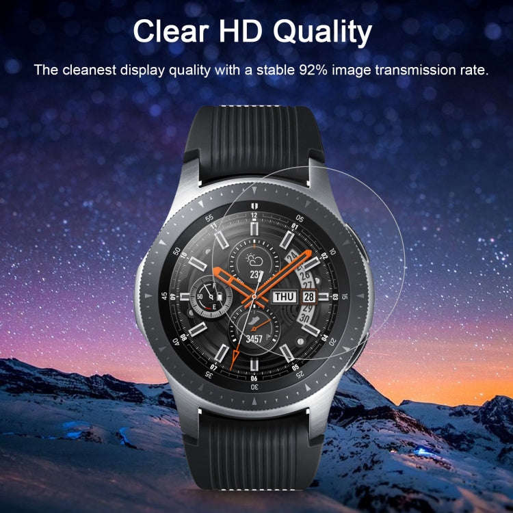 ENKAY Hat-Prince 0.2mm 9H 2.15D Curved Edge Tempered Glass Film for Galaxy Watch 46mm