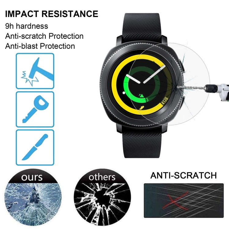 ENKAY Hat-Prince for Samsung Gear Sport Smart Watch 0.2mm 9H Surface Hardness 2.15D Explosion-pro...