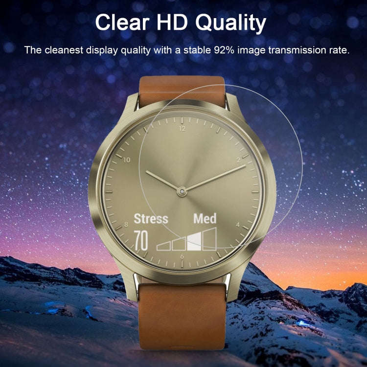 ENKAY Hat-Prince for Garmin Vivomove HR Smart Watch 0.2mm 9H Surface Hardness 2.15D Explosion-pro...