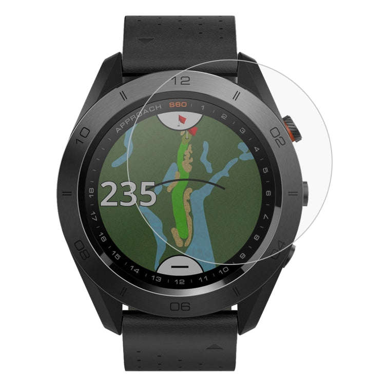 2 PCS ENKAY Hat-Prince for Garmin Approach S60 Smart Watch 0.2mm 9H Surface Hardness 2.15D Explos...