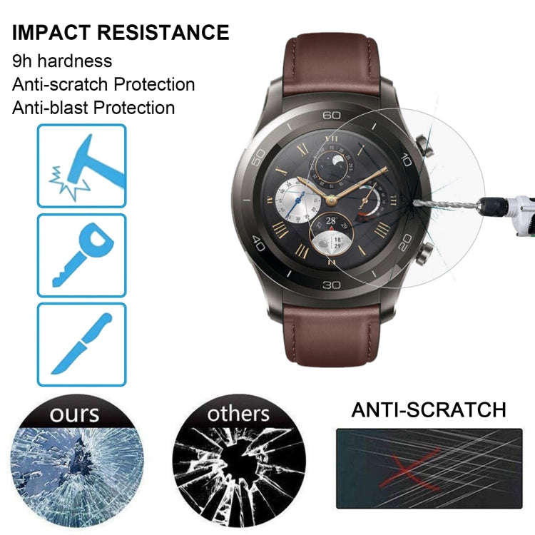 ENKAY Hat-Prince for Huawei Watch 2 Pro Smart Watch 0.2mm 9H Surface Hardness 2.15D Explosion-pro...