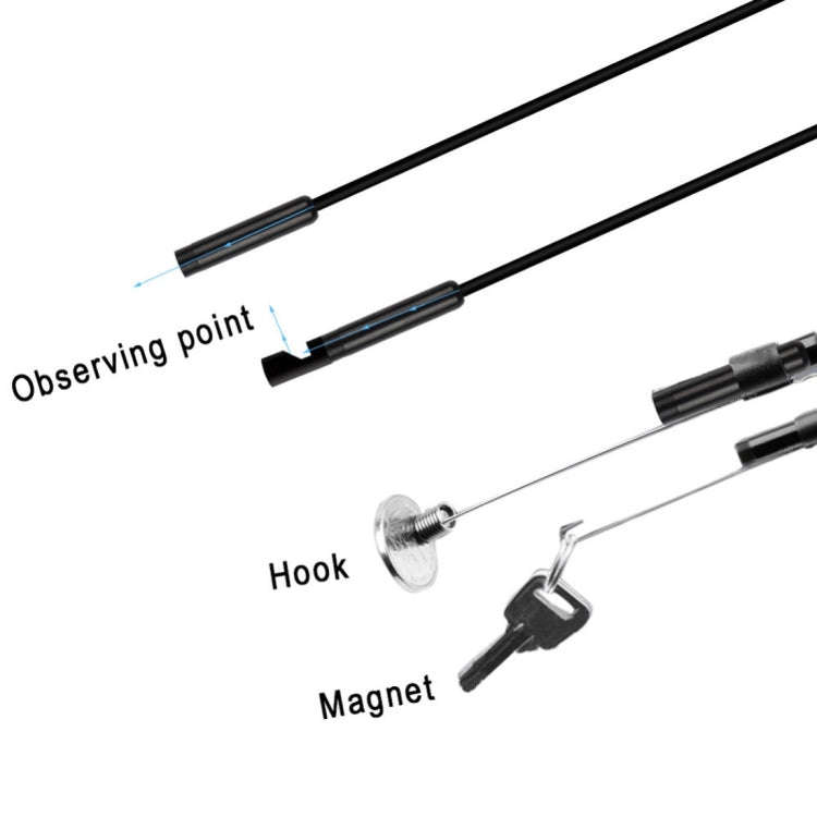 1.0MP HD Camera 30m Wireless Distance Metal WiFi Box Waterproof IPX67 Endoscope Snake Tube Inspec...
