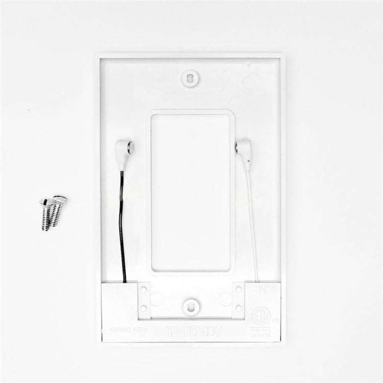 0.5W 110V Night Angel Square Plug Socket Sensor Night Light, White Light Mini Human Body Motion I...