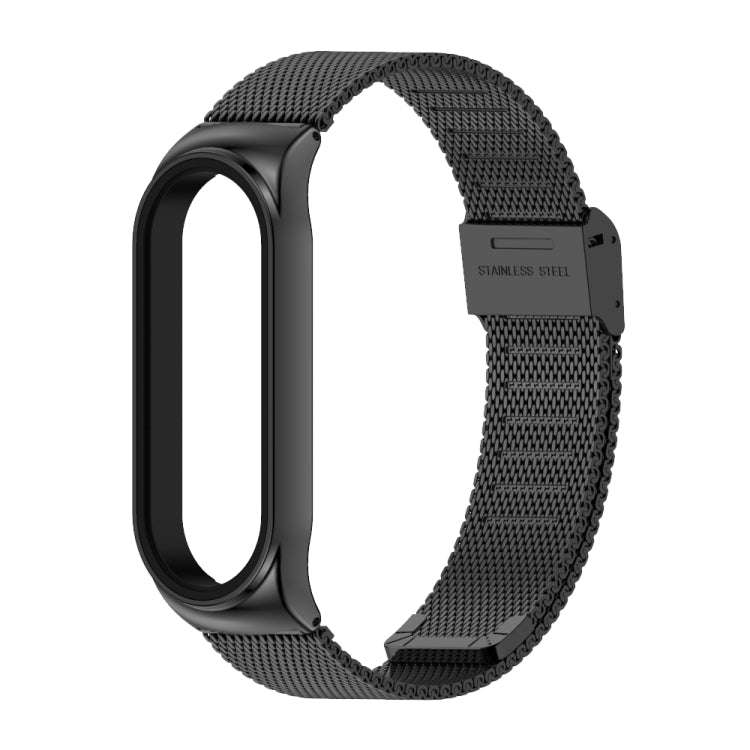 Mijobs Milan CS Screwless Buckle Metal Watch Band Case for Xiaomi Mi Band 3 & 4 & 5 & 6, Host not...