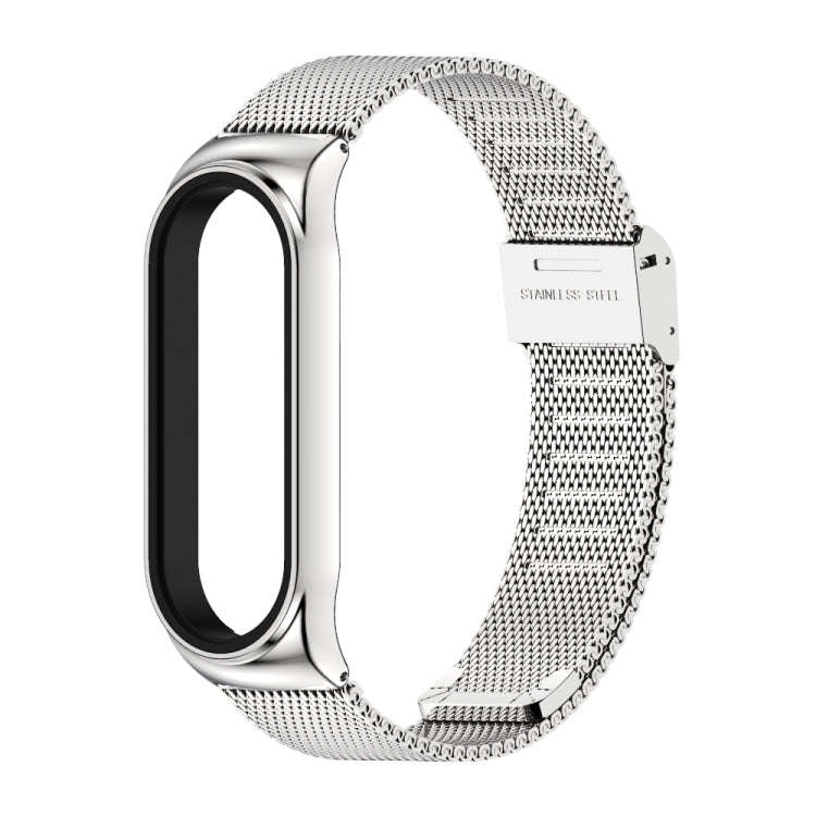 Mijobs Milan CS Screwless Buckle Metal Watch Band Case for Xiaomi Mi Band 3 & 4 & 5 & 6, Host not...