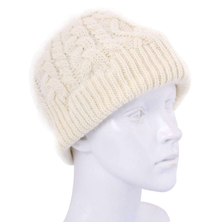 Wavy Textured Knitted Bluetooth Headset Warm Winter Beanie Hat with Mic for Boy & Girl & Adults(W...