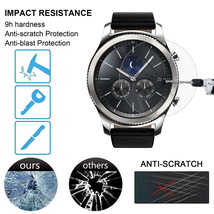 ENKAY Hat-Prince for Samsung Gear S3 Smart Watch 0.2mm 9H Surface Hardness 2.15D Explosion-proof ...