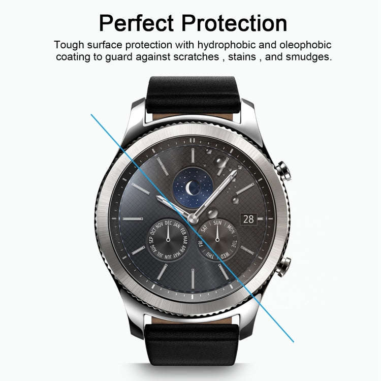 ENKAY Hat-Prince for Samsung Gear S3 Smart Watch 0.2mm 9H Surface Hardness 2.15D Explosion-proof ...