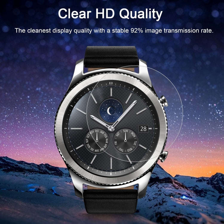 ENKAY Hat-Prince for Samsung Gear S3 Smart Watch 0.2mm 9H Surface Hardness 2.15D Explosion-proof ...