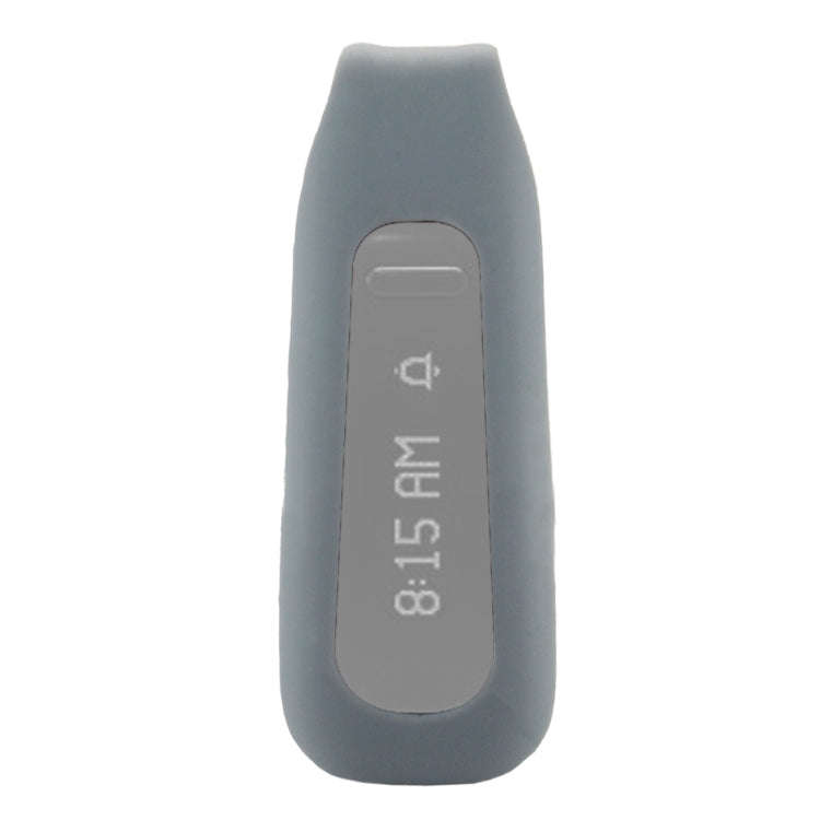 For Fitbit One Smart Watch Clip Style Silicone Case, Size: 6x2.2x1.5cm(Grey)