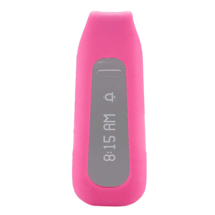 For Fitbit One Smart Watch Clip Style Silicone Case, Size: 6x2.2x1.5cm(Magenta)