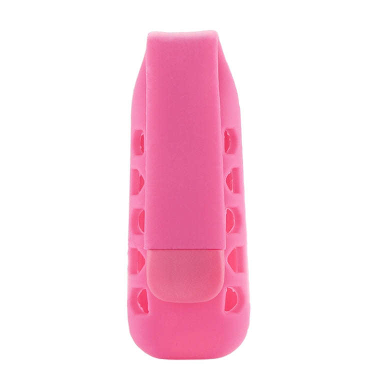 For Fitbit One Smart Watch Clip Style Silicone Case, Size: 6x2.2x1.5cm(Magenta)