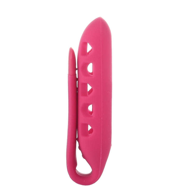 For Fitbit One Smart Watch Clip Style Silicone Case, Size: 6x2.2x1.5cm(Magenta)