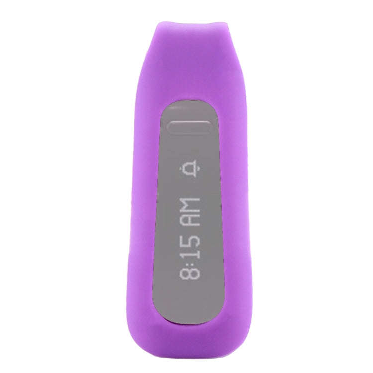 For Fitbit One Smart Watch Clip Style Silicone Case, Size: 6x2.2x1.5cm(Purple)