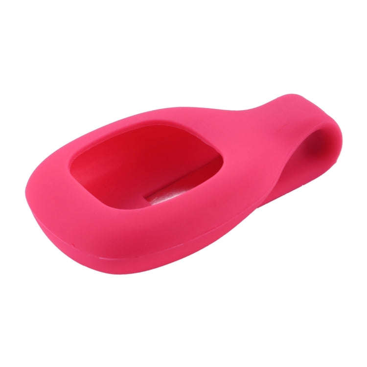 For Fitbit Zip Smart Watch Clip Style Silicone Case, Size: 5.2x3.2x1.3cm(Magenta)
