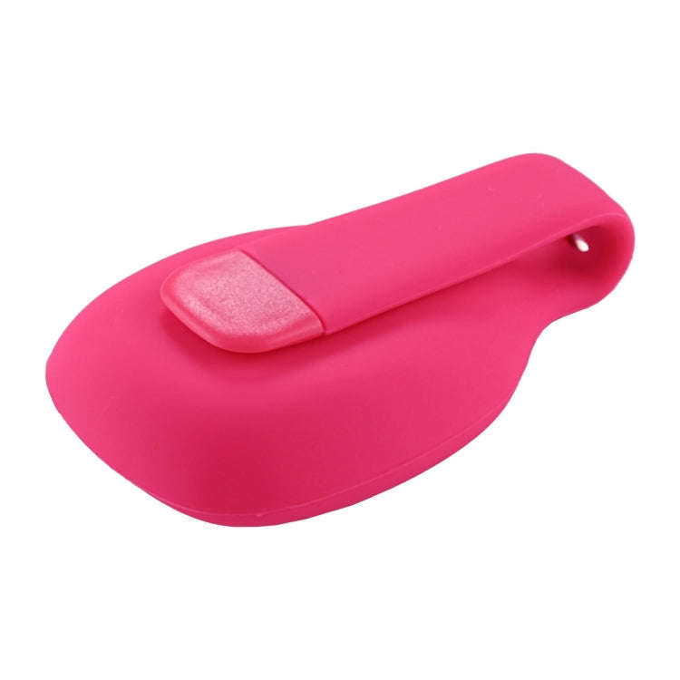 For Fitbit Zip Smart Watch Clip Style Silicone Case, Size: 5.2x3.2x1.3cm(Magenta)