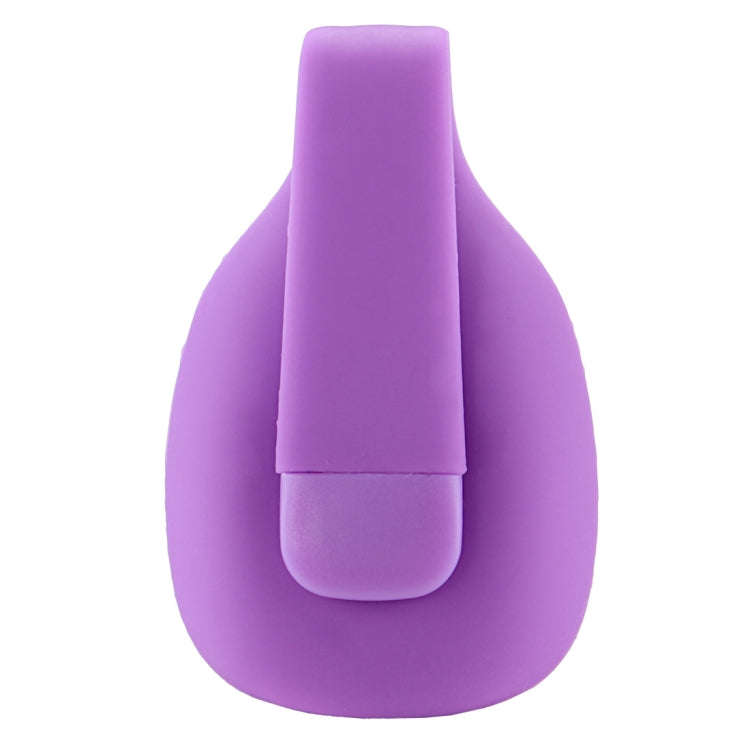 For Fitbit Zip Smart Watch Clip Style Silicone Case, Size: 5.2x3.2x1.3cm(Purple)