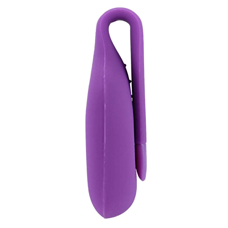 For Fitbit Zip Smart Watch Clip Style Silicone Case, Size: 5.2x3.2x1.3cm(Purple)