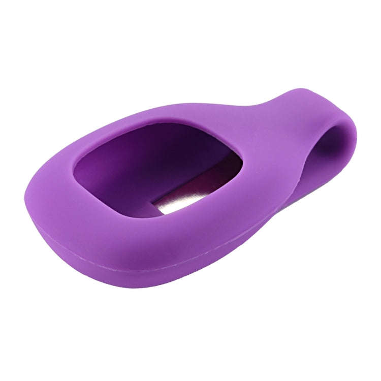 For Fitbit Zip Smart Watch Clip Style Silicone Case, Size: 5.2x3.2x1.3cm(Purple)