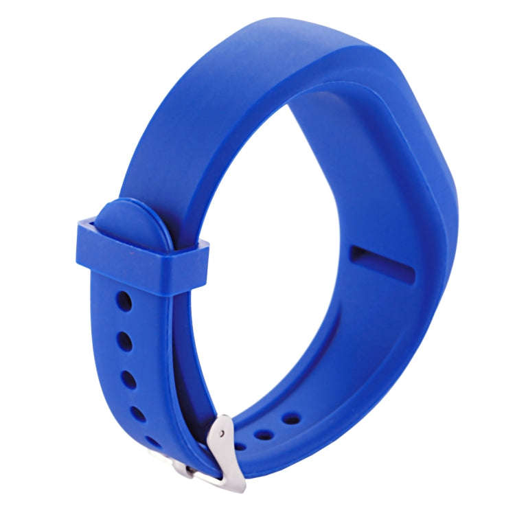 For Garmin Vivofit 3 Smart Watch Silicone Watch Band, Length: about 24.2cm(Dark Blue)