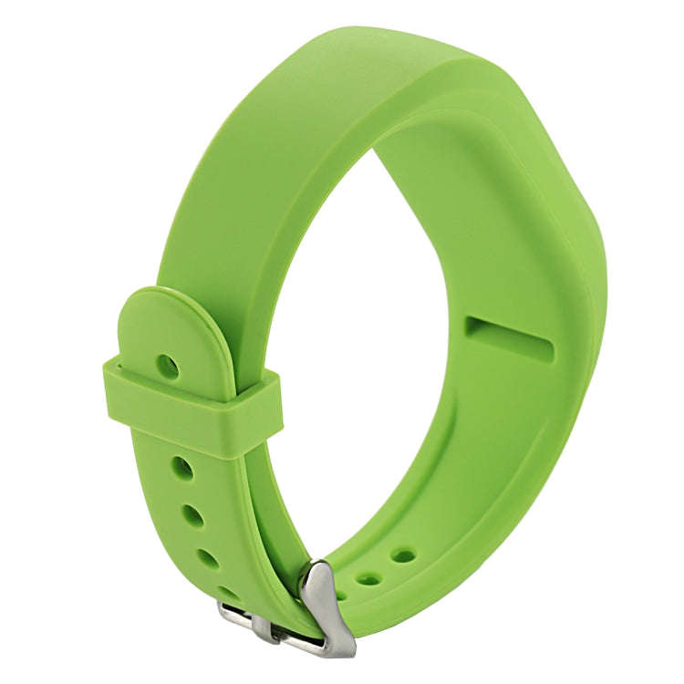 For Garmin Vivofit 3 Smart Watch Silicone Watch Band, Length: about 24.2cm(Green)