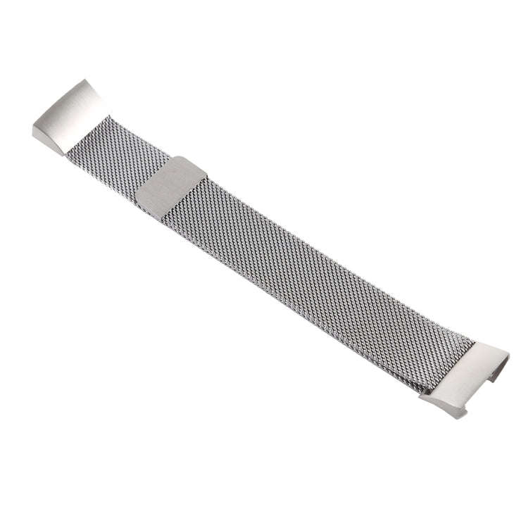 Metal Watch Band for Fitbit Charge 3(Silver)