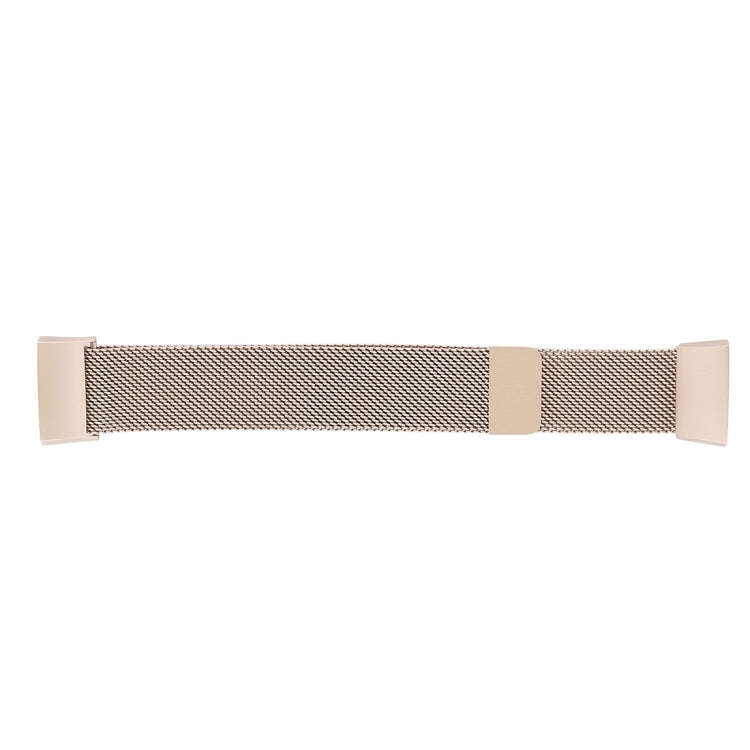 Metal Watch Band for Fitbit Charge 3(Vintage Gold)