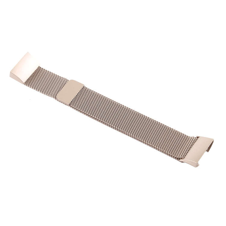 Metal Watch Band for Fitbit Charge 3(Vintage Gold)