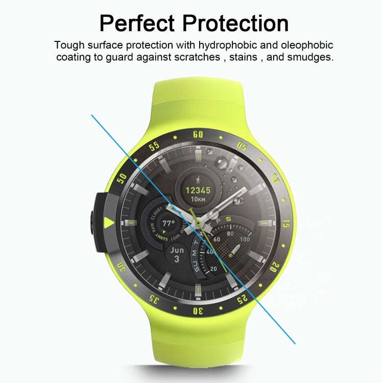 ENKAY Hat-Prince 0.2mm 9H 2.15D Curved Edge Tempered Glass Film for TicWatch S