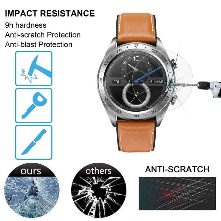 ENKAY Hat-Prince 0.2mm 9H 2.15D Curved Edge Tempered Glass Film for Huawei Honor Watch Magic