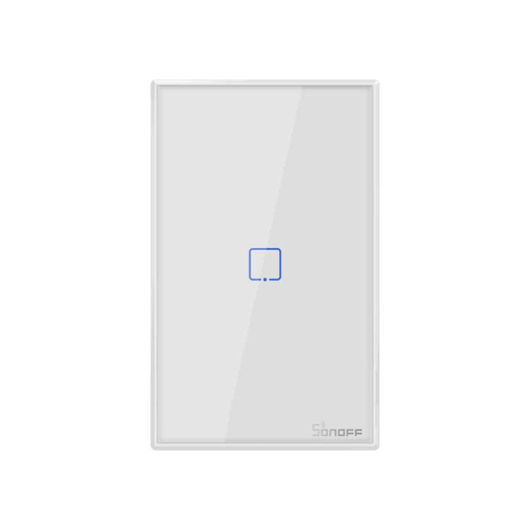 Sonoff T2 Touch 120mm Tempered Glass Panel Wall Switch Smart Home Light Touch Switch, Compatible ...