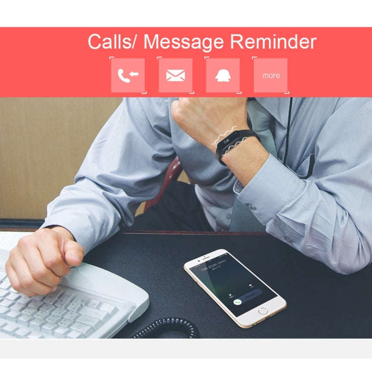 CHIGU C6 0.69 inch OLED Display Bluetooth Smart Bracelet, Support Heart Rate Monitor / Pedometer ...